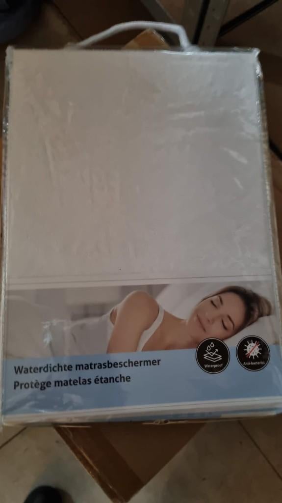 Waterdichte matrasbeschermers 130 stuks (wit) 80x200cm, Ophalen, Eenpersoons, Wit, Hoeslaken of Sloop