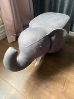 Leuke olifanten poef, Huis en Inrichting, Ophalen, 50 tot 75 cm, Zo goed als nieuw, 50 tot 75 cm