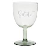 6 Stuks -> Riviera Maison Salute Wine Glass green, Ophalen of Verzenden, Nieuw, Overige typen