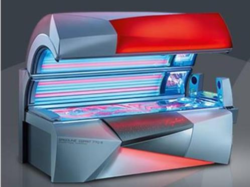 Ergoline Esprit 770-S Dynamic Power, Witgoed en Apparatuur, Zonnebanken en Gezichtsbruiners, Gebruikt, Zonnebank dubbelzijdig
