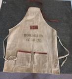 Stoer Schort Bordeaux - Vintage Look, Ophalen of Verzenden