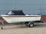 Twins 475 sloep incl Tohatsu 15 pk efi incl Trailer bj 2022, Watersport en Boten, Ophalen, 10 tot 30 pk, Zo goed als nieuw, 3 tot 6 meter