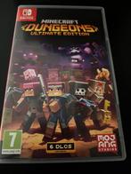 Minecraft dungeon ultimate edition, Spelcomputers en Games, 3 spelers of meer, Ophalen, Zo goed als nieuw, Vanaf 7 jaar