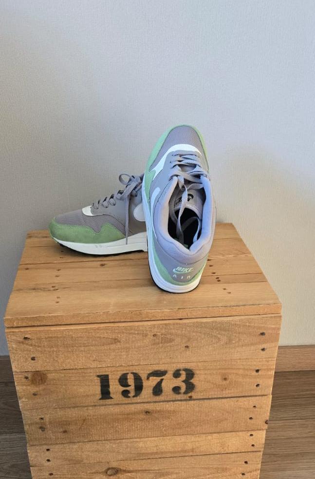 Nike air max 1 Atmossphere gray fresh mint, Kleding | Heren, Schoenen, Zo goed als nieuw, Sneakers of Gympen, Ophalen of Verzenden