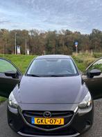 Mazda 2 1.5 55KW 2015 Bruin, Auto's, Stof, 74 pk, 4 cilinders, Bruin