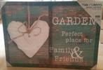 tuin/wanddecoratie canvas schilderij 70 x 50 NIEUW, Tuin en Terras, Verzenden, Nieuw