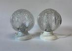 Vintage bedlamp Helena Tynell bubbleglas mid century, Ophalen of Verzenden, Zo goed als nieuw, Minder dan 50 cm, Space age