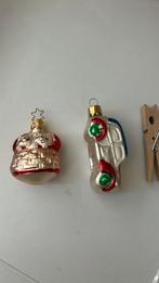 Inga glass kerstbal, 2 poezen in mandje, volkswagen jever, Diversen, Kerst, Ophalen of Verzenden, Zo goed als nieuw