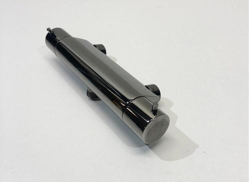 HOTBATH COBBER DOUCHETHERMOSTAATKRAAN CHROOM ZWART B008BK, Doe-het-zelf en Verbouw, Sanitair, Nieuw, Kraan, Ophalen of Verzenden