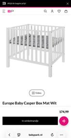 Europe Baby Casper Box - Wit, Kinderen en Baby's, Boxen, Ophalen, Gebruikt, Rechthoekig