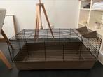 Konijnen / cavia kooi Beeztees Baldo mokka 100cm, Dieren en Toebehoren, Kooi, Zo goed als nieuw, Konijn, 75 tot 110 cm