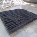 Dubbelstaafmat 2 meter hoog gebruikt, Ophalen, IJzer, Dubbelstaafmat hekwerk