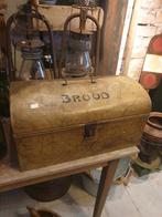 Oude Brocante Broodtrommel, Huis en Inrichting, Ophalen of Verzenden, Gebruikt
