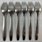 Gero Zilmeta 512 Foxtrot 6x taartvorken 14 cm gebaksvorken, Huis en Inrichting, Keuken | Bestek, Postbus 64461, Brunssum, Nederland