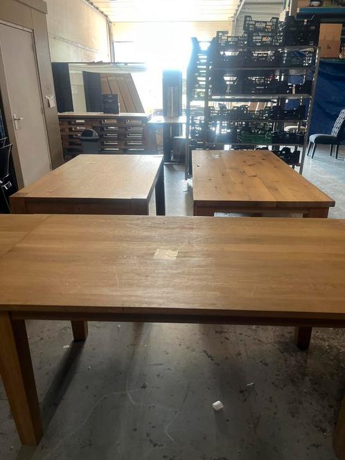 3 x eiken houten eetkamer tafel in prijs omlaag, Huis en Inrichting, Tafels | Eettafels, Nieuw, 50 tot 100 cm, 150 tot 200 cm