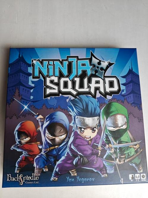 Ninja Squad, Hobby en Vrije tijd, Gezelschapsspellen | Bordspellen, Zo goed als nieuw, Ophalen of Verzenden