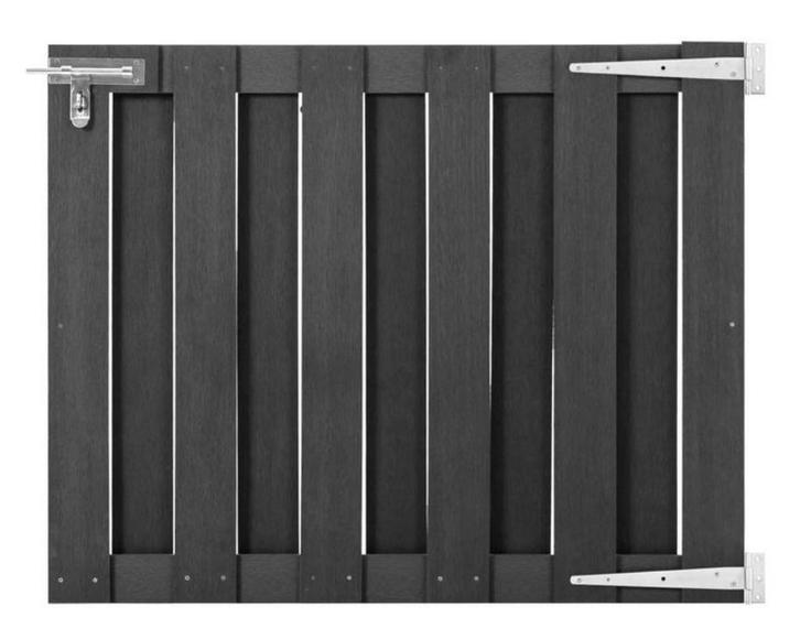 HKC tuinpoort poort tuinhek grijs 100 x 80 GRATIS BEZORGD!, Tuin en Terras, Tuinpoorten, Nieuw, Looppoort, Composiet, Minder dan 100 cm