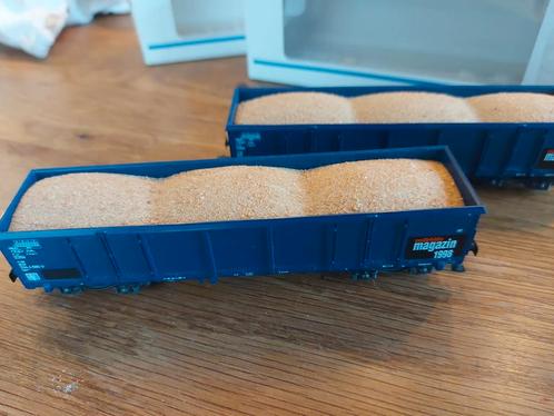 2 Märklin DB eos hogeboordwagens artnr 46902 in ovp, Hobby en Vrije tijd, Modeltreinen | H0, Zo goed als nieuw, Wagon, Wisselstroom