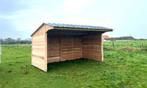 Schuilhok 3x4m met voorwand - vlot leverbaar !, Dieren en Toebehoren, Stalling en Weidegang, Stalling, 2 of 3 paarden of pony's