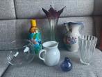 Diverse vazen collectie, Ophalen, Gebruikt, Overige kleuren, Glas