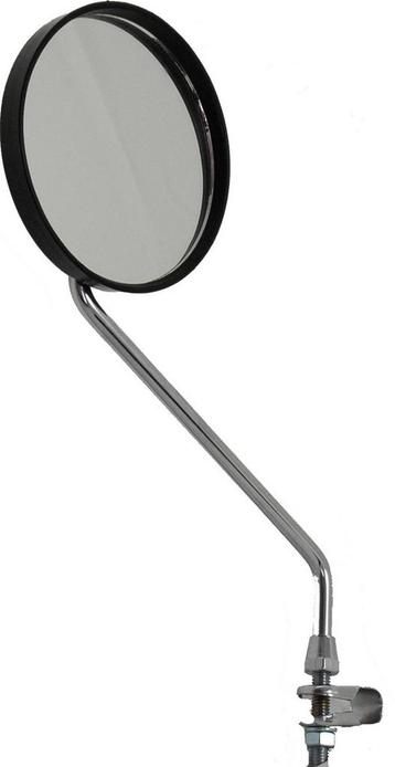 Achteruitkijkspiegel zw/chr doorsnee 100mm, nieuw beschikbaar voor biedingen
