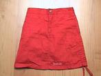 V&D FRENDZ leuke rode / rood rok met leuke details maat 128, Kinderen en Baby's, Gebruikt, Meisje, Ophalen of Verzenden, Jurk of Rok