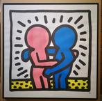 Keith Haring. Liefdespaar. Ingelijst., Antiek en Kunst, Kunst | Litho's en Zeefdrukken, Ophalen of Verzenden
