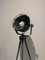 Industriële Vloerlamp met Statief, Huis en Inrichting, Lampen | Vloerlampen, Ophalen, Zo goed als nieuw, Metaal, 100 tot 150 cm