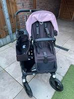 Bugaboo Donkey 3 Duo Kinderwagen, Kinderwagen, Gebruikt, Bugaboo, Verstelbare duwstang