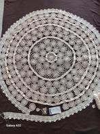 Tafelkleed afmaken? Haken van 120 naar 152 cm rond!, Ophalen of Verzenden, Nieuw, Haken, Wol of Garen