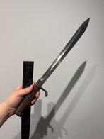 Wo1 Duitse butcher bajonet ex-zaagtand topstaat, Verzamelen, Militaria | Algemeen, Ophalen of Verzenden, Landmacht, Duitsland