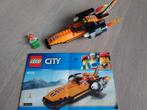Lego City Drag Racer 60178, z.g.a.n., Ophalen of Verzenden, Zo goed als nieuw, Complete set, Lego