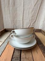 Arzberg Soepkommen met gouden rand, Ophalen, Gebruikt, Kom(men), Overige stijlen