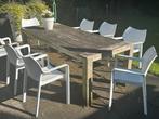 Tuintafel hout gratis afhalen, Ophalen, Gebruikt, Rechthoekig, Hout