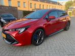 Toyota Corolla TS 1.8 Hybrid 122pk CVT 2019 Rood, Auto's, Toyota, 74 €/maand, 4 cilinders, Stationwagon, 1316 kg