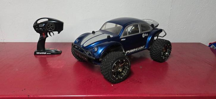Traxxas Slash VXL Monsterbeetle!! Ready to Rumble, Hobby en Vrije tijd, Modelbouw | Radiografisch | Auto's, Zo goed als nieuw