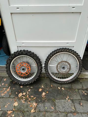 Crosswielen Excel (velgen + banden) voor KTM/Husqvarna/Honda beschikbaar voor biedingen