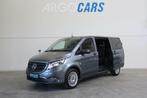 Mercedes-Benz Vito 124 CDI TOURER AUT DUBBELE CAB LED 237PK, Auto's, Bestelauto's, Automaat, Gebruikt, Zwart, 4 cilinders