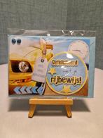 Kaartje geslaagd rijbewijs voorzijde auto, Ophalen of Verzenden, Nieuw, Overige thema's