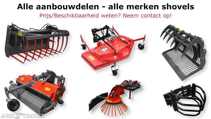 Shovel aanbouwdelen | mestklem puinbak etc – alle merken, Zakelijke goederen, Machines en Bouw | Kranen en Graafmachines, Wiellader of Shovel