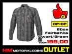 Textiel Motorblouse Buse Fairbanks  - Zwart-Groen - MEN, Info@huybersmotoren.nl, Jas | textiel, HM - Sale, NL