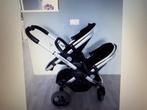 Duo kinderwagen, Kinderen en Baby's, Overige merken, Gebruikt, Verstelbare duwstang, Combiwagen