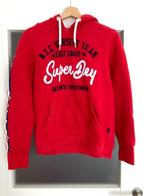 Superdry hoodie sweater, rood, maat 40 (valt als M), Maat 38/40 (M), Superdry, Ophalen of Verzenden, Zo goed als nieuw