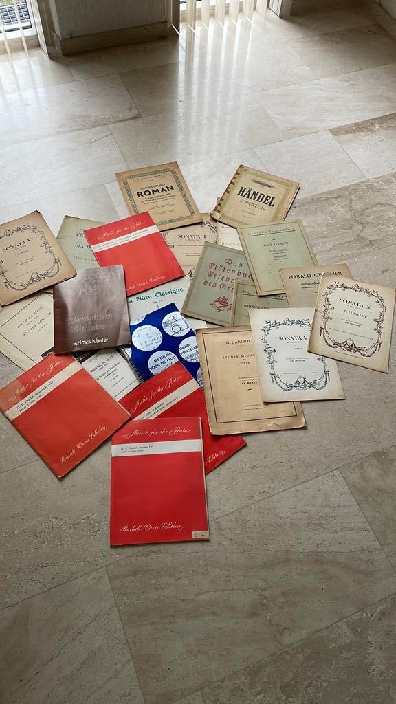Bladmuziek Fluit., Ophalen of Verzenden, Gebruikt