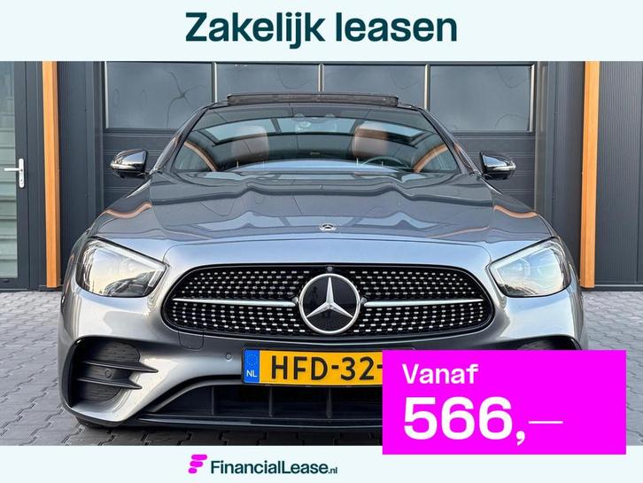 Mercedes-Benz E-klasse 200 d AMG LIne Burm|Camera|Pano|Memor, Auto's, Mercedes-Benz, Bedrijf, Lease, Financial lease, E-Klasse