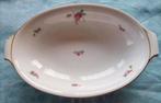 Rosenthal Germany diepe ovale schaal roze roosje gouden bies, Antiek en Kunst, Ophalen of Verzenden