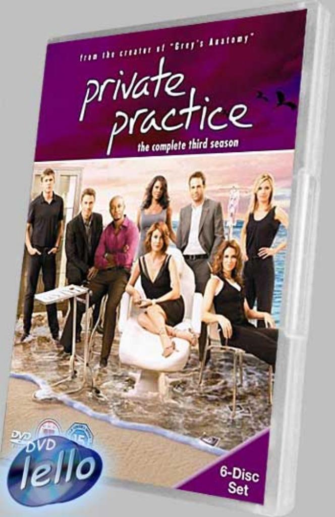 Private Practice, Seizoen 3 (2009-10 Kate Walsh), nieuw NLO, Cd's en Dvd's, Dvd's | Tv en Series, Nieuw in verpakking, Drama, Vanaf 12 jaar