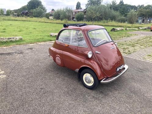 BMW Isetta, Auto's, Oldtimers, Particulier, BMW, Benzine, Overige carrosserieën, Handgeschakeld, Rood, Grijs, Achterwielaandrijving