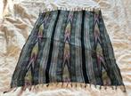 Meerkleurige sjaal met franjes - vierkant - boho style, Kleding | Dames, Mutsen, Sjaals en Handschoenen, Ophalen of Verzenden