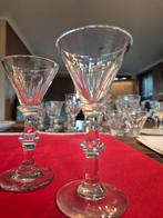 Antiek | Georgisch Paraplu Glas | 19e Eeuw | 2 stuks =4=, Antiek en Kunst, Antiek | Glas en Kristal, Ophalen of Verzenden